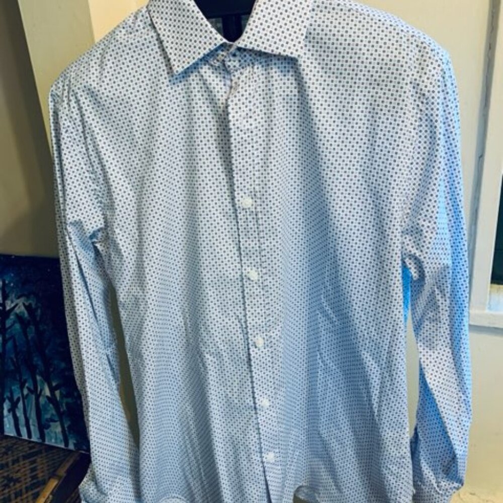 Con.Struct Stretch Slim Fit Button Down Shirt - image 2